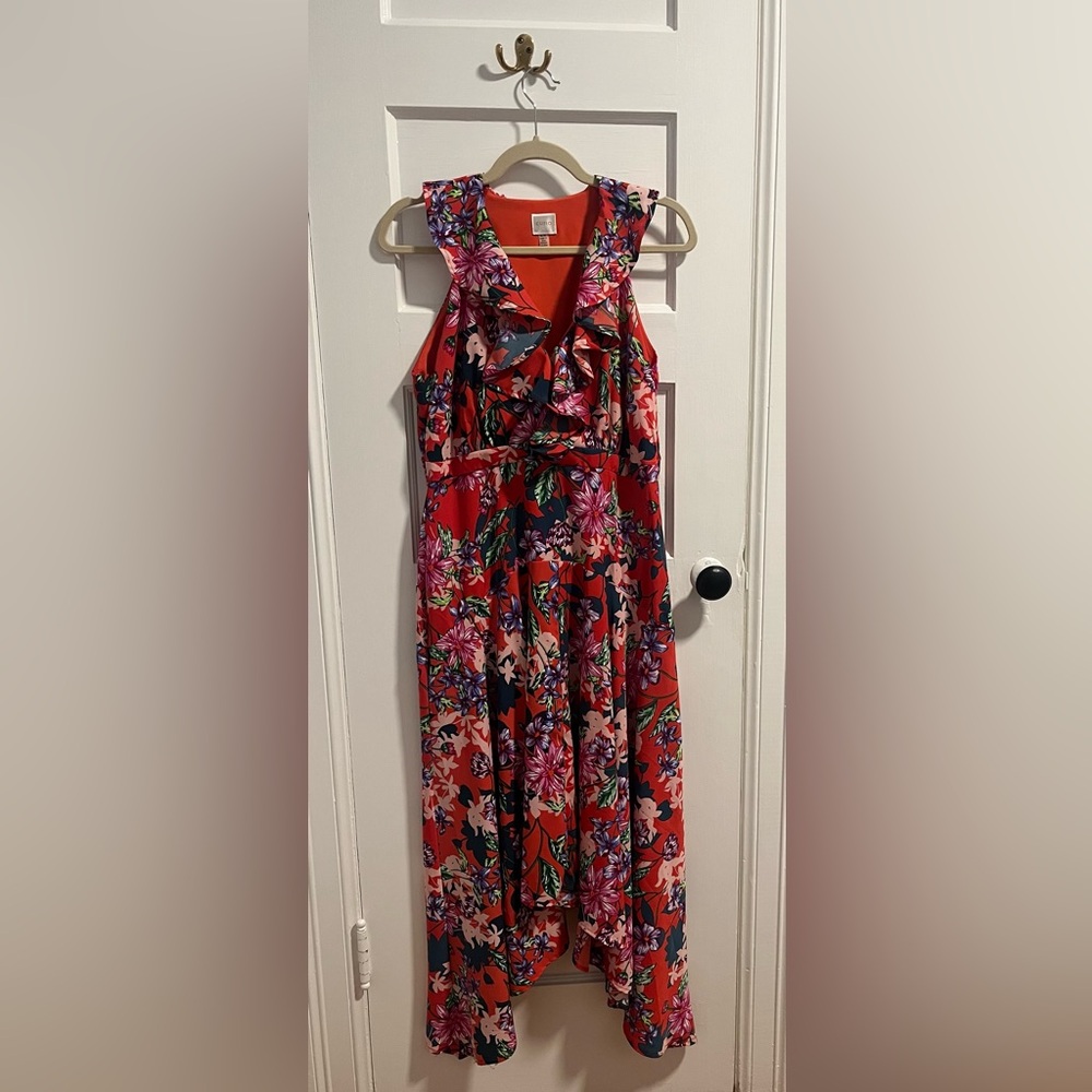 Cupid Floral High-Low Dress Women’s Size Medium